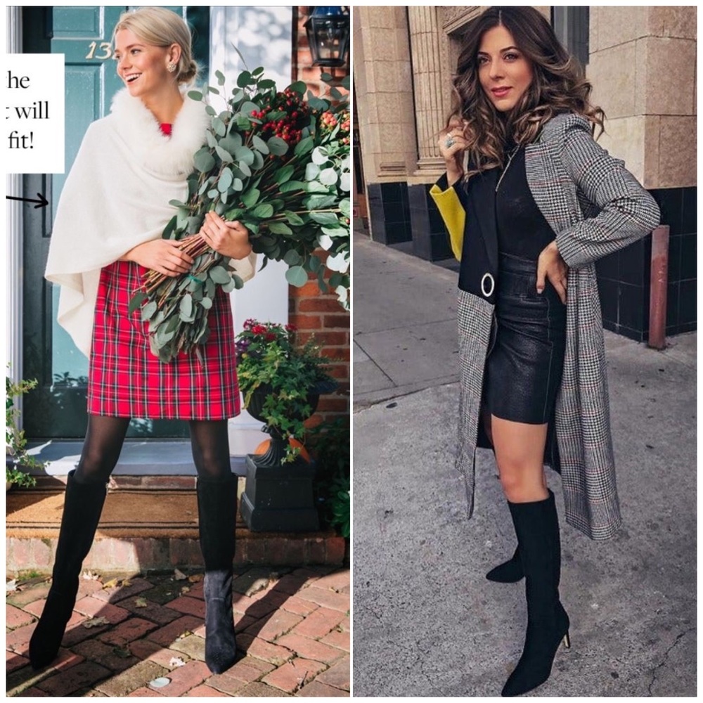 NEW | Sam Edelman Olencia Suede Pointed Toe Knee High Boots